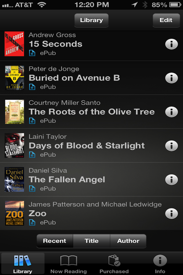 iPhone Screenshot 1